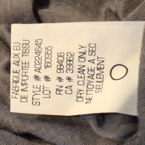 Theory‎ Drape Neck Layered Sleeveless Modal Tank Dress Size Medium - Picture 8 of 8